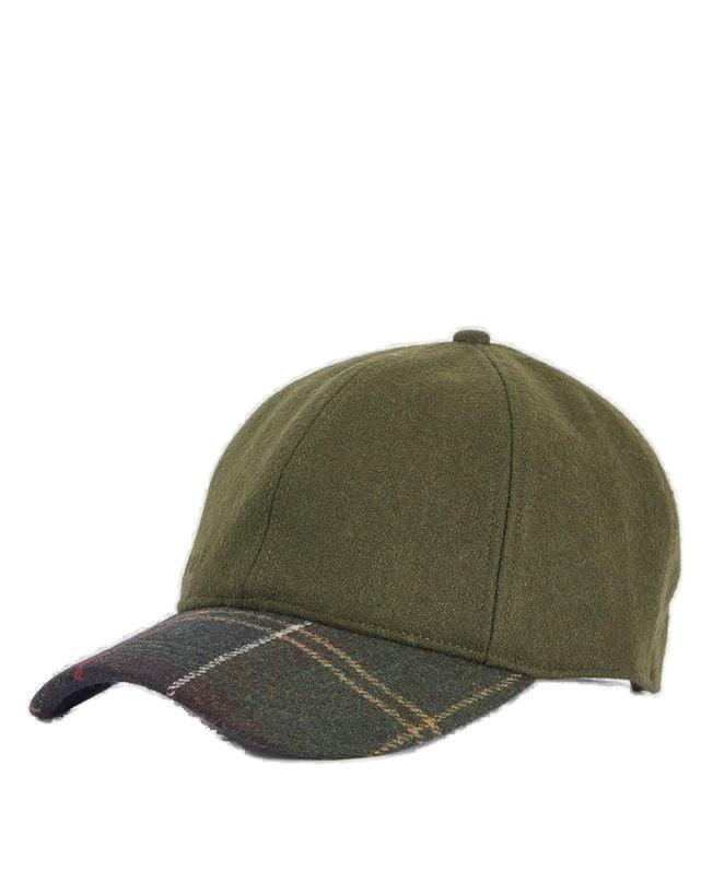 Barbour Plaid-Checked Baseball Cap