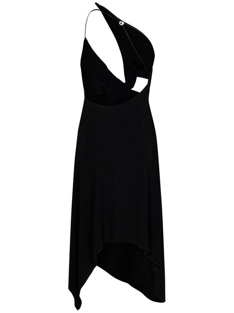 Coperni Asymmetric Cut-Out Dress