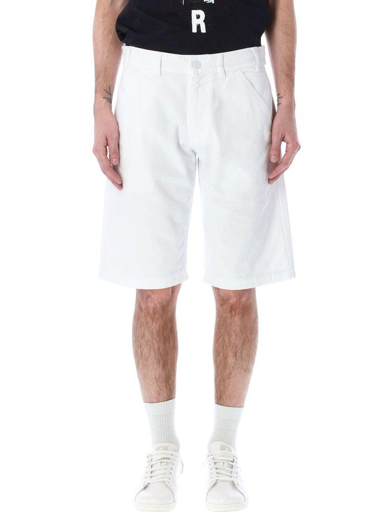 Raf Simons Logo Patch Skate Bermuda Shorts