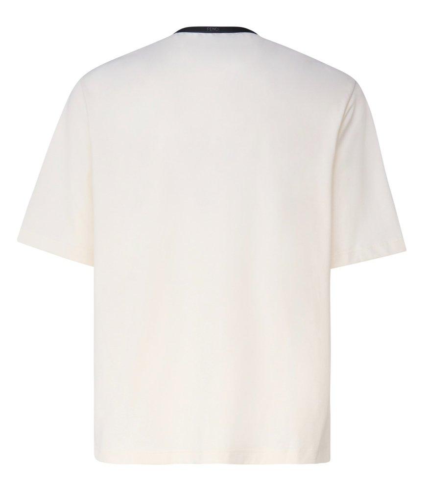 Fendi FF Printed Crewneck T-Shirt