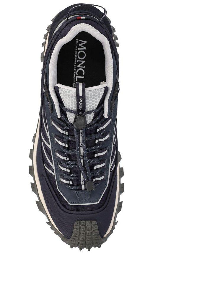 Moncler Round Toe Lace-Up Sneakers