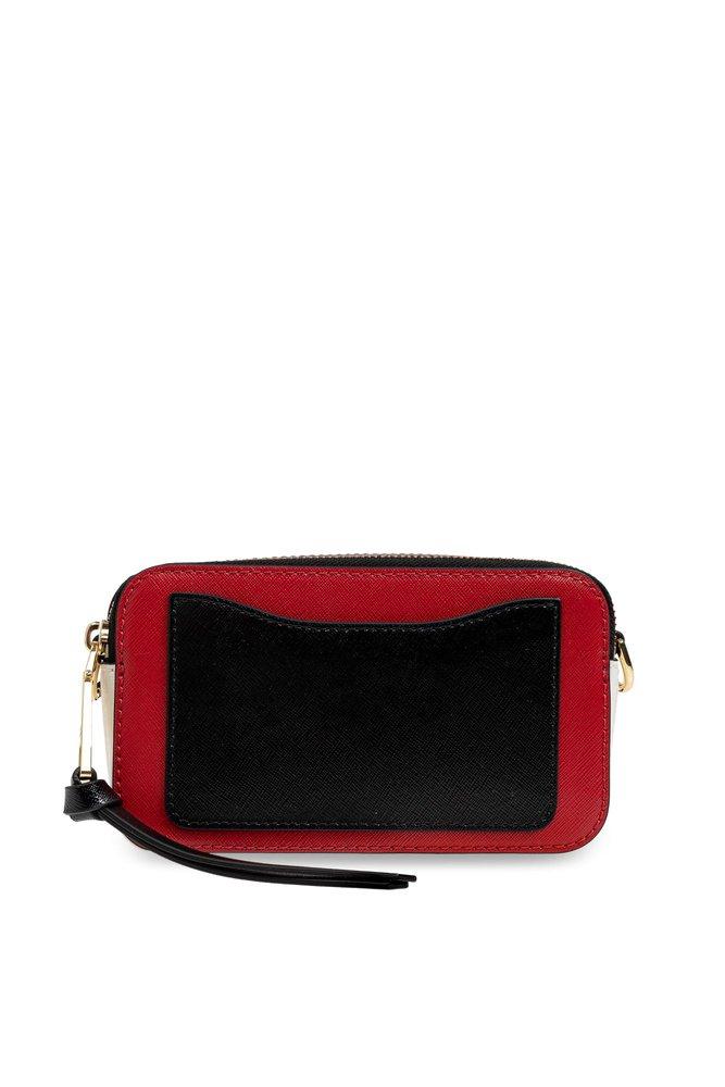 Marc Jacobs The Snapshot Logo Plaque Crossbody Bag