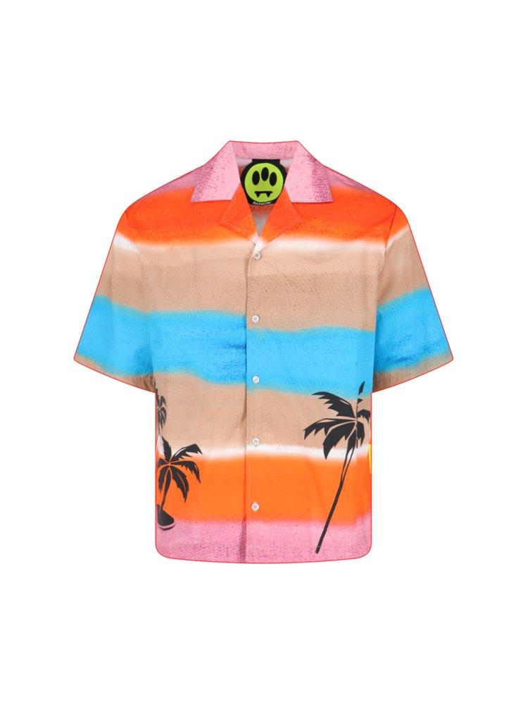 Barrow Palm Tree-Printed Buttoned Shirt