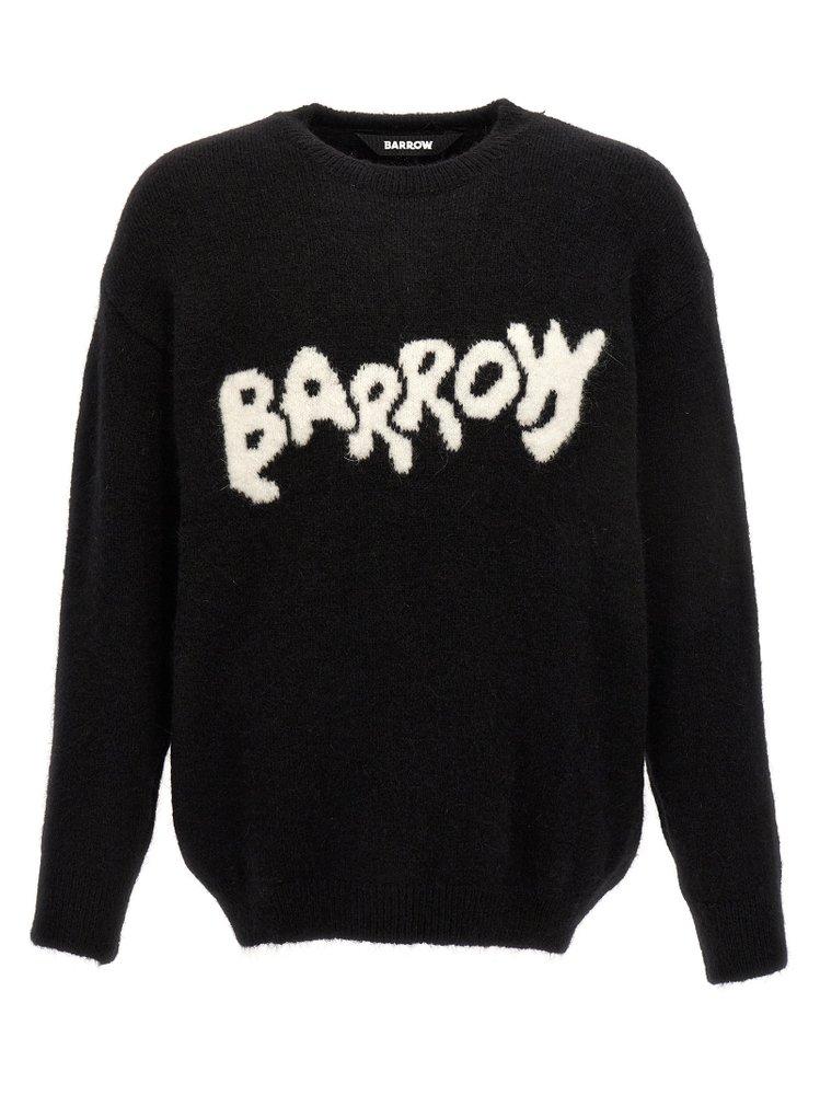 Barrow Logo Intarsia Knitted Jumper