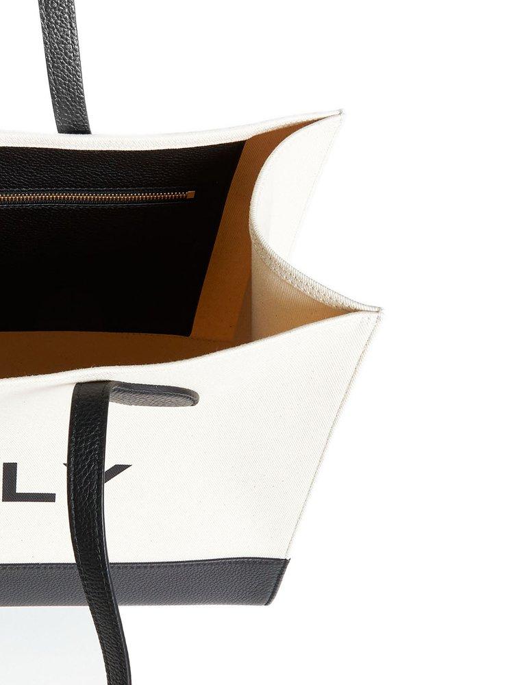 Bally Logo Printed Tote Bag