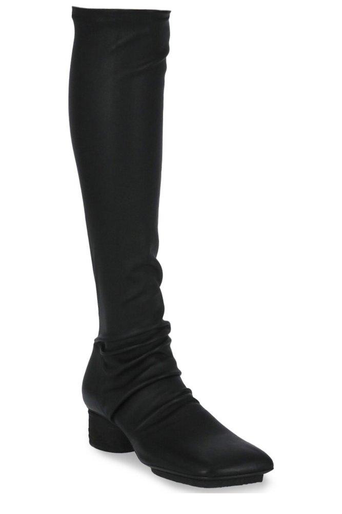 Uma Wang Square-Toe Knee-Length Boots