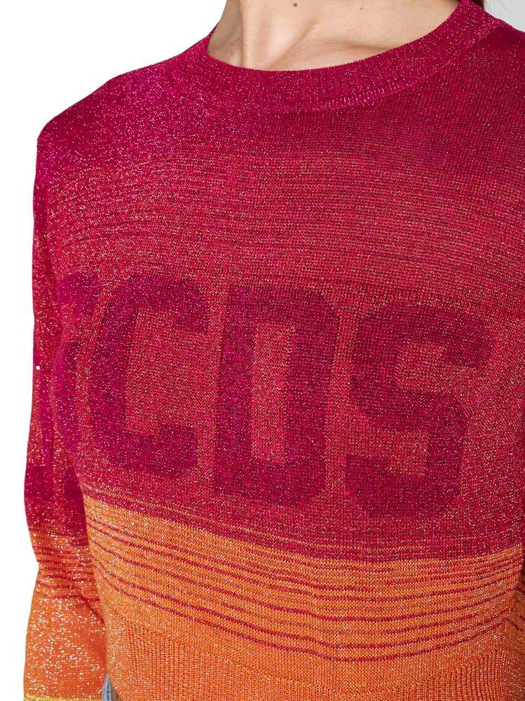 GCDS Logo Knit Cropped Jumper