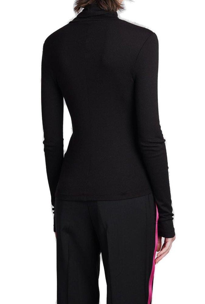 Helmut Lang Turtleneck Knitted Top