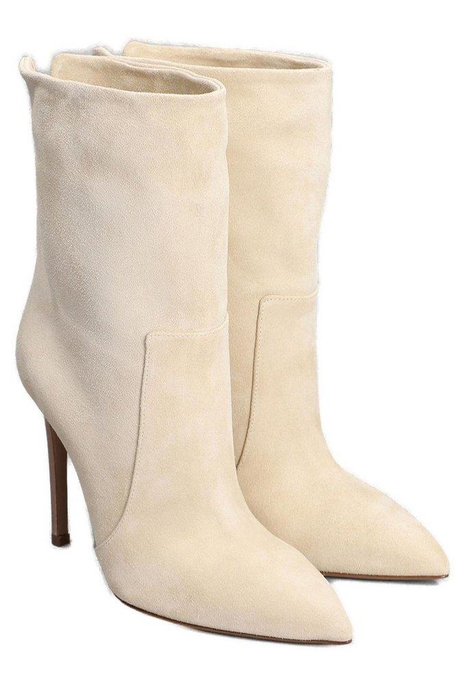 Paris Texas Stiletto Pointed Toe Ankle Boots