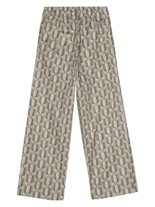 Dries Van Noten Graphic Print Trousers