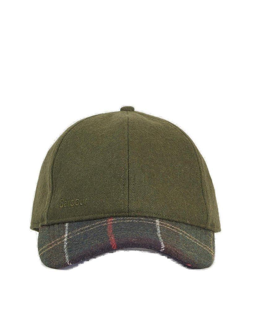 Barbour Plaid-Checked Baseball Cap