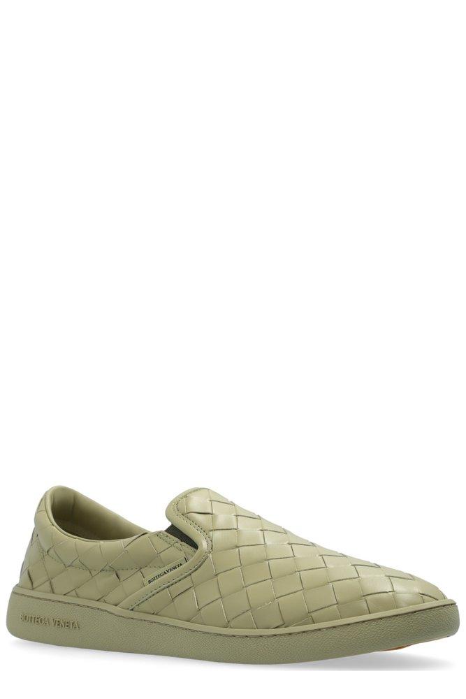 Bottega Veneta Sawyer Round Toe Sneakers