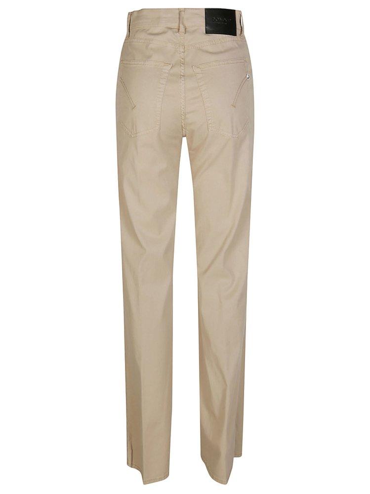 Dondup High-Waist Wide-Leg Jeans