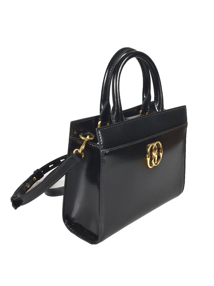 Bally Emblem Logo-Plaque Tote Bag