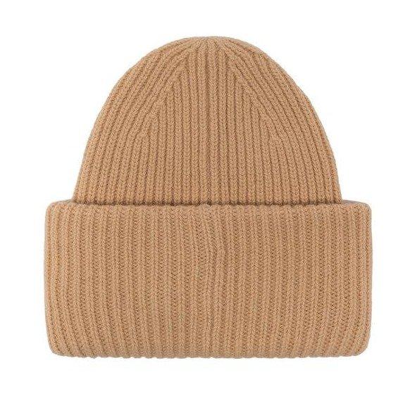 Acne Studios Logo Patch Knitted Beanie