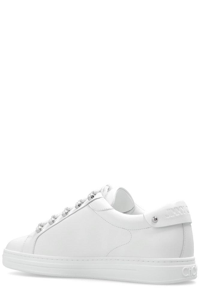 Jimmy Choo Antibes Embellished Low-Top Sneakers