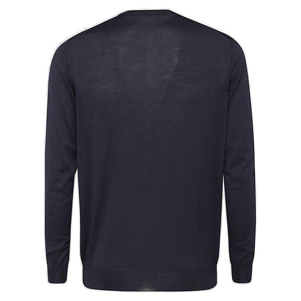 Malo Crewneck Fine Knit Jumper