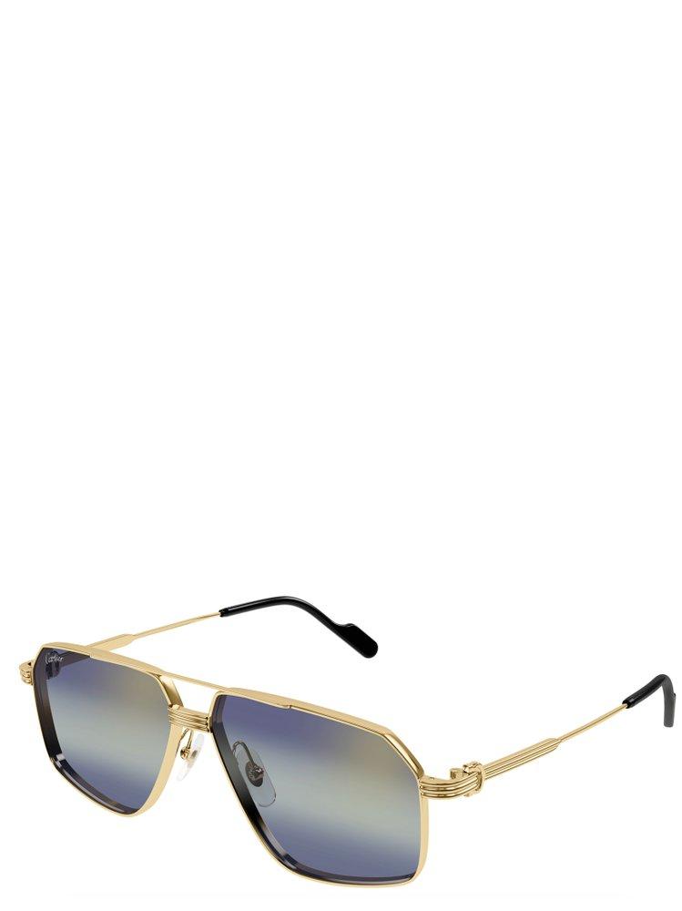 Cartier Hexagonal Frame Sunglasses