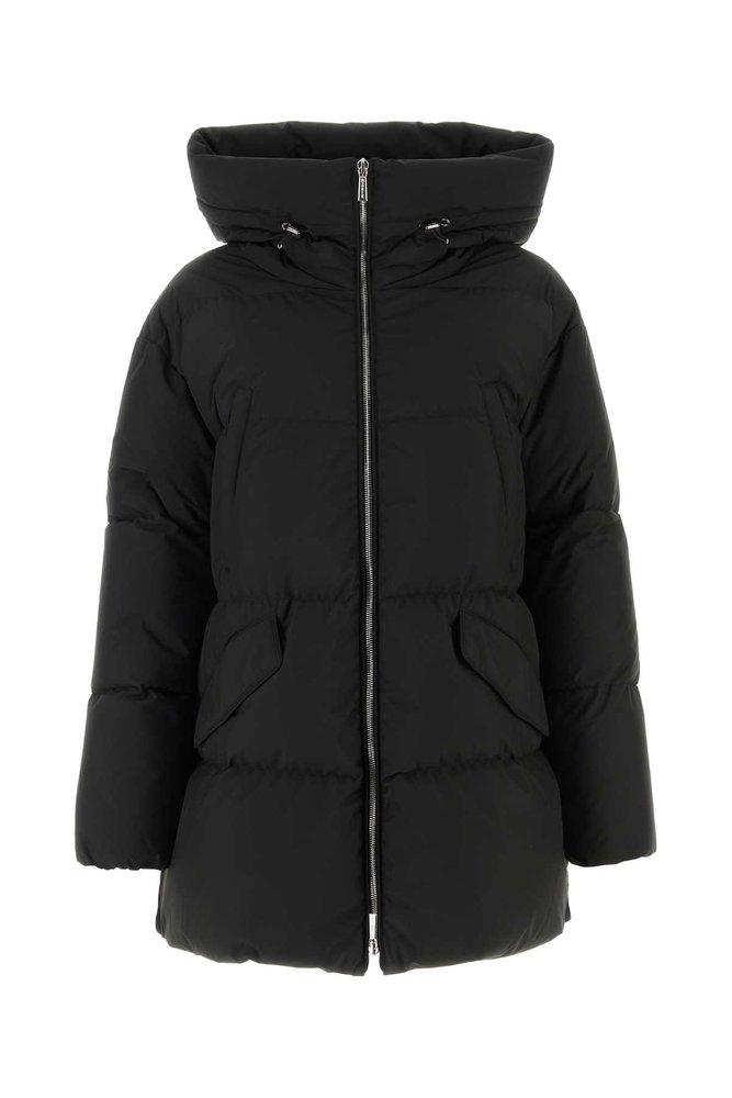 Moorer Zip-Up Hooded Coat