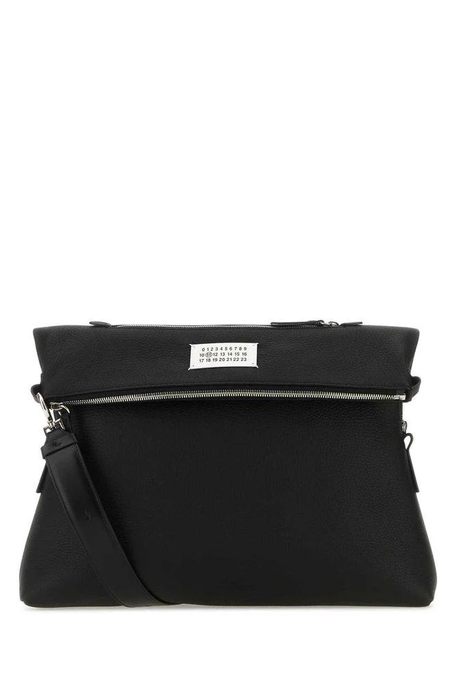 Maison Margiela Man Black Leather Crossbody Bag