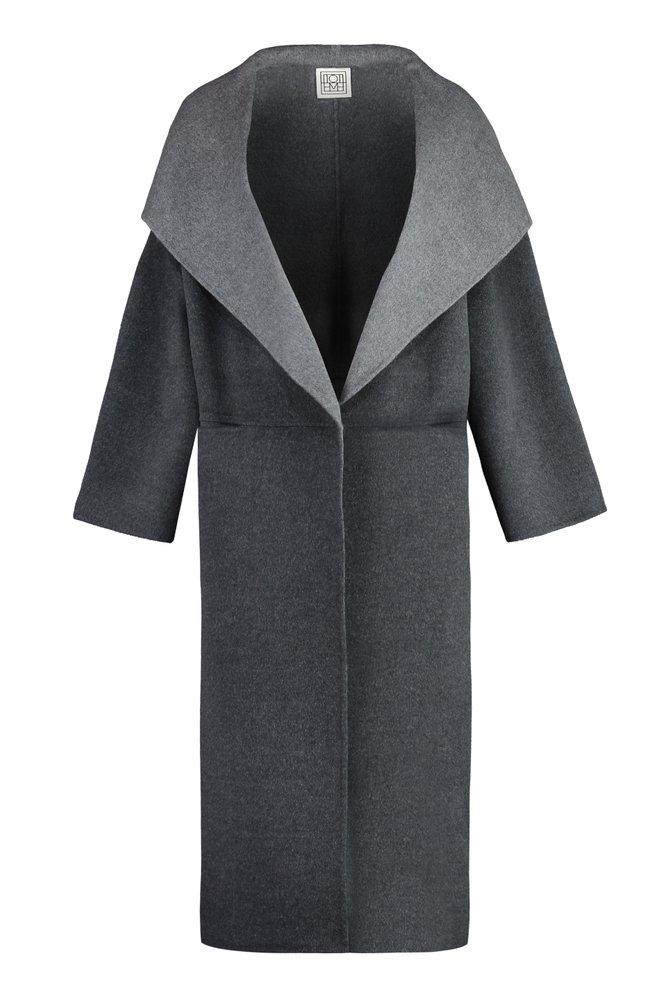 Totême Double-Breasted Wide-Sleeved Coat