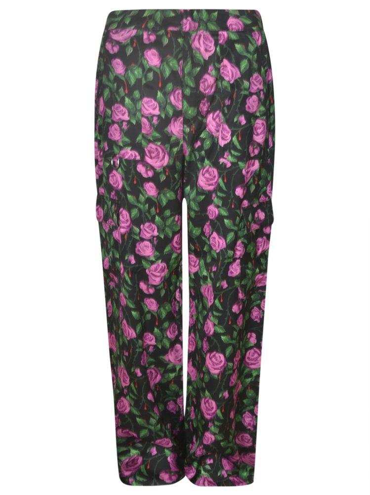 Chiara Ferragni Floral Printed Straight-Leg Trousers