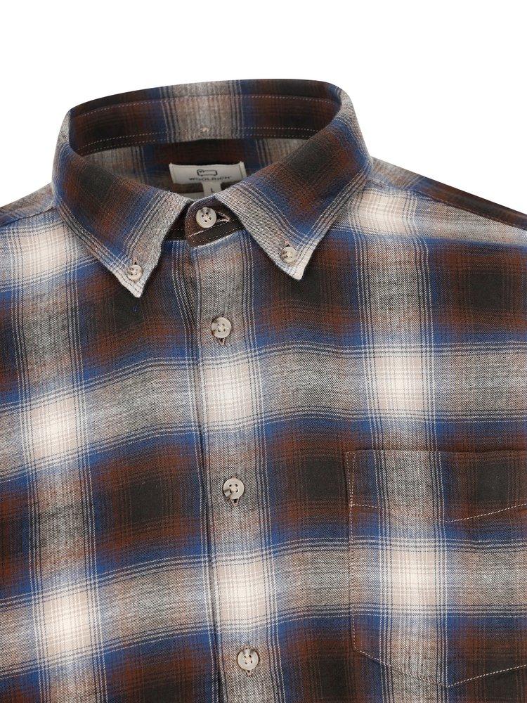 Woolrich Checked Buttoned Shirt