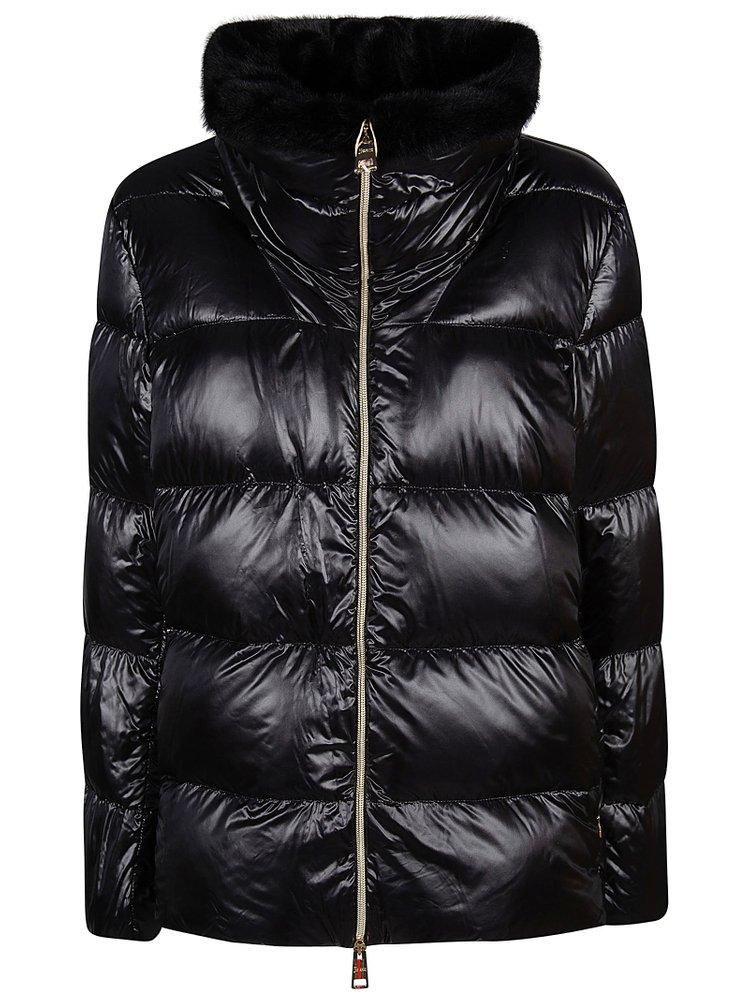 Herno High-Neck Zipped Down Jacket