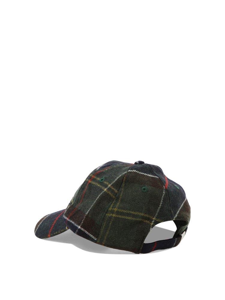 Barbour Check Pattern Baseball Cap