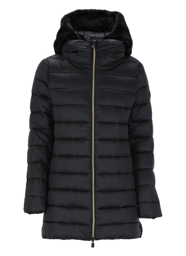 Save The Duck High Neck Hooded Coat