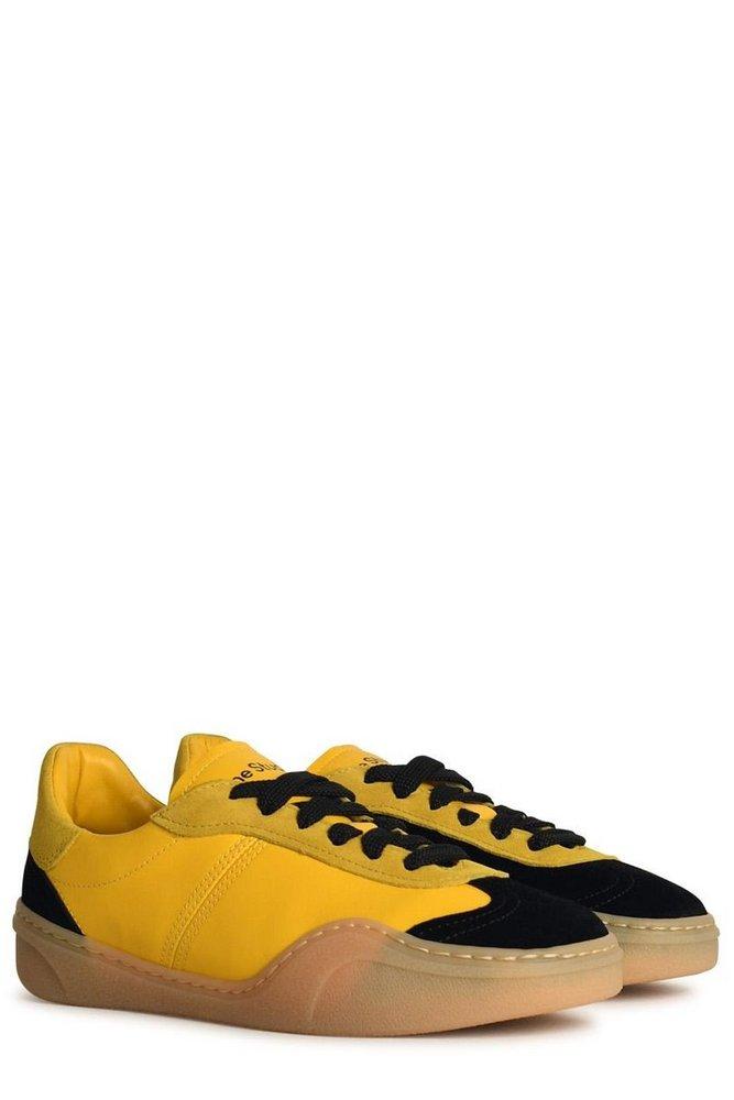 Acne Studios Logo Printed Lace-Up Sneakers