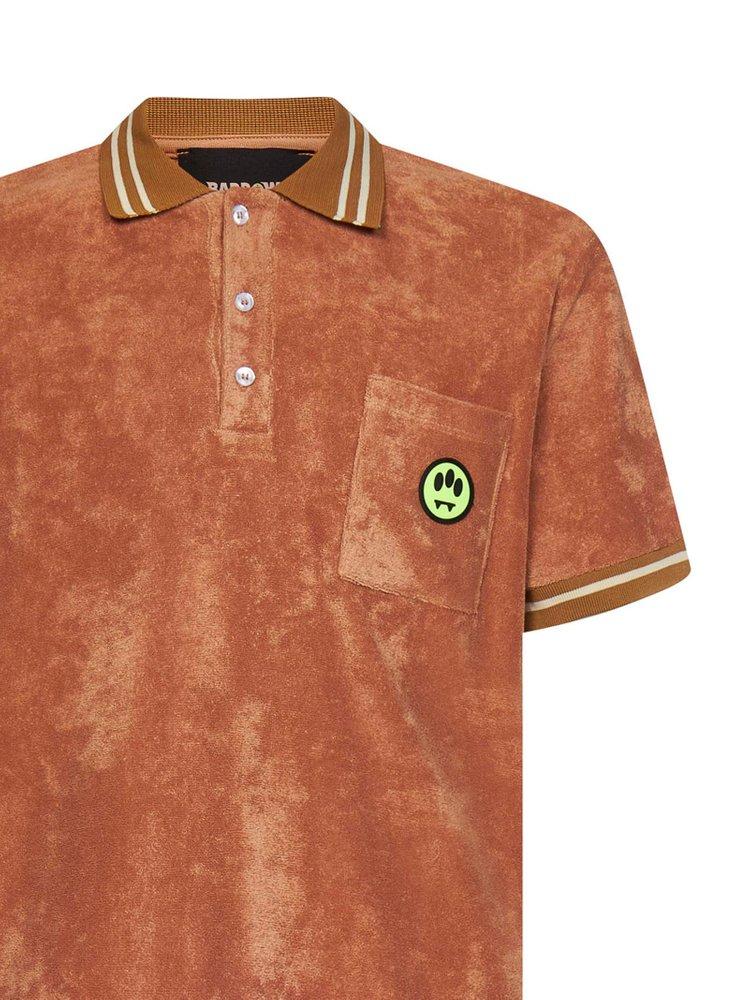 Barrow Logo-Printed Short Sleeved Polo Shirt