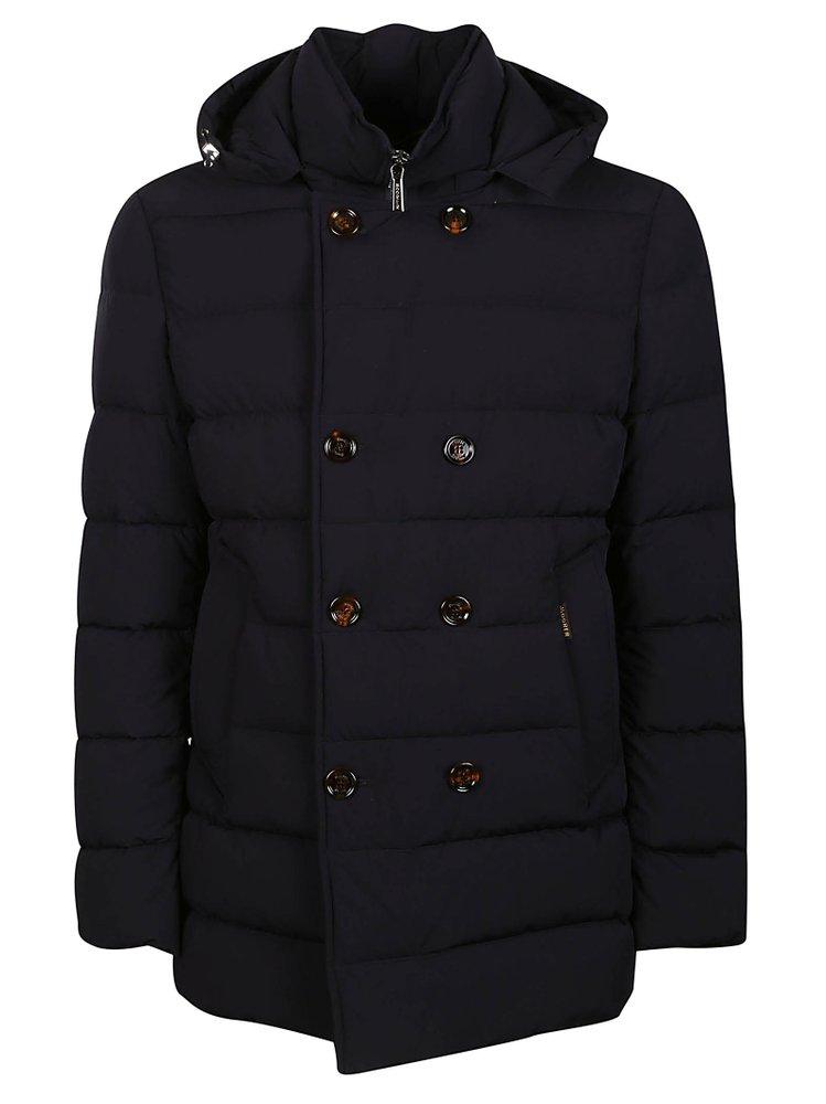 Moorer Florio Double-Breasted Hooded Padded Coat