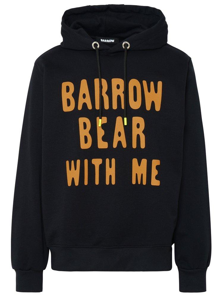 Barrow Graphic Printed Drawstring Hoodie