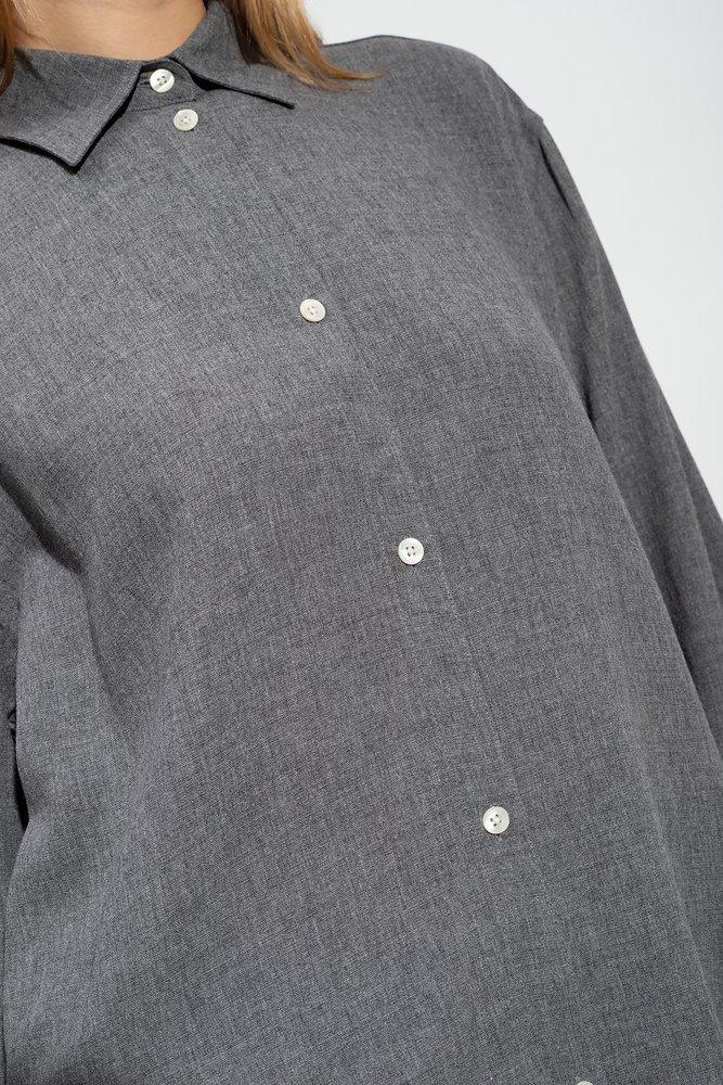 Totême Collared Long-Sleeve Shirt