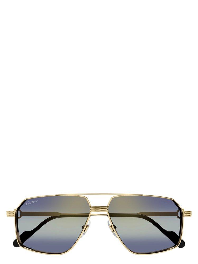 Cartier Hexagonal Frame Sunglasses