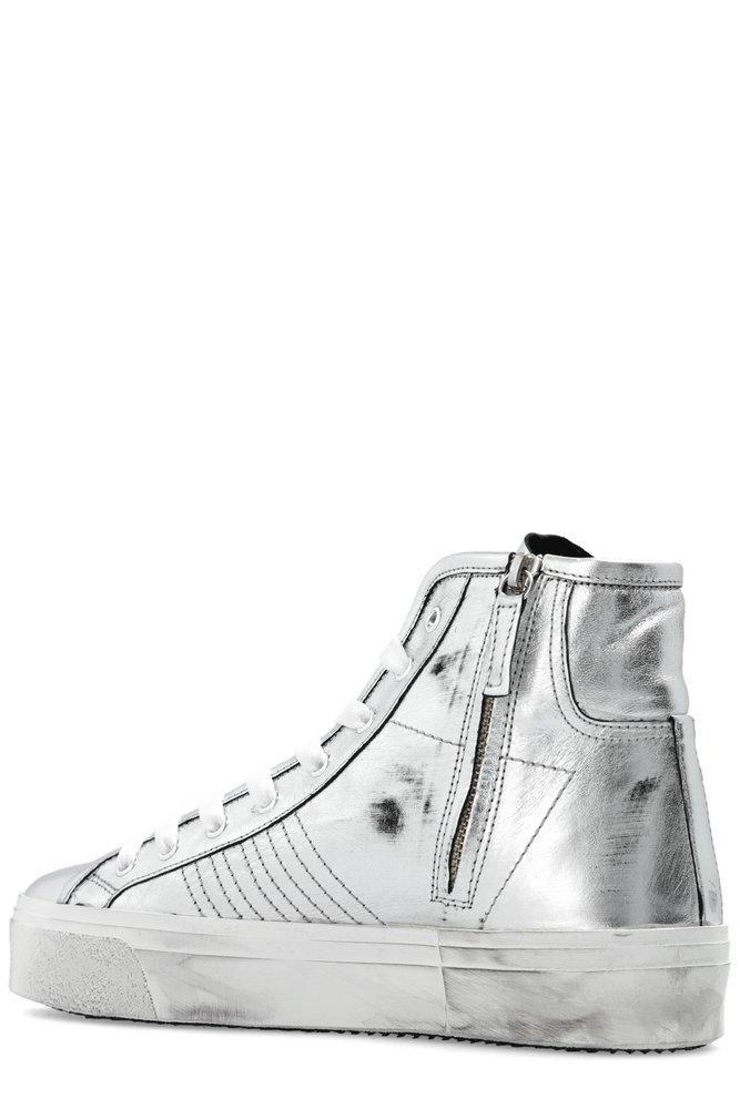 Philippe Model Paris Haute High-Top Lace-Up Sneakers