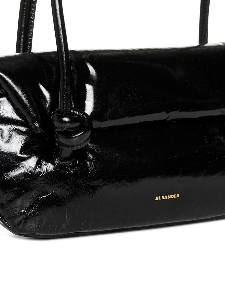 Jil Sander Logo Printed Shoulder Bag