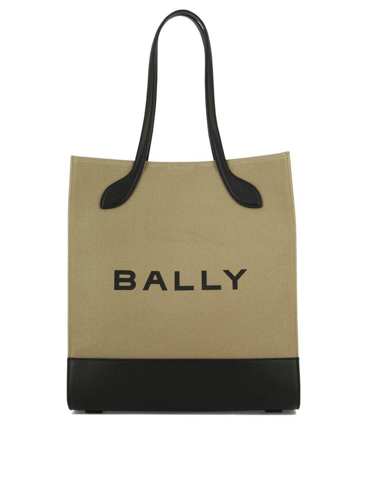 Bally Logo Printed Tote Bag