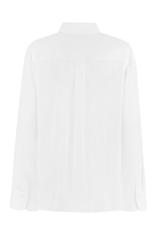 Vince Slim Fitted Buttoned Blouse