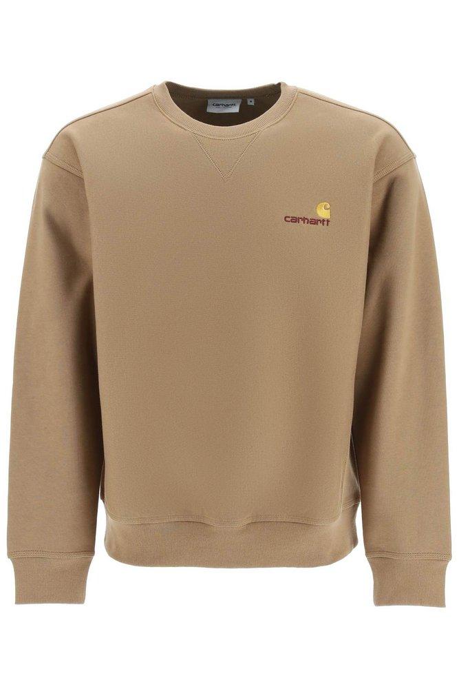 Carhartt WIP Logo Embroidered Crewneck Sweatshirt