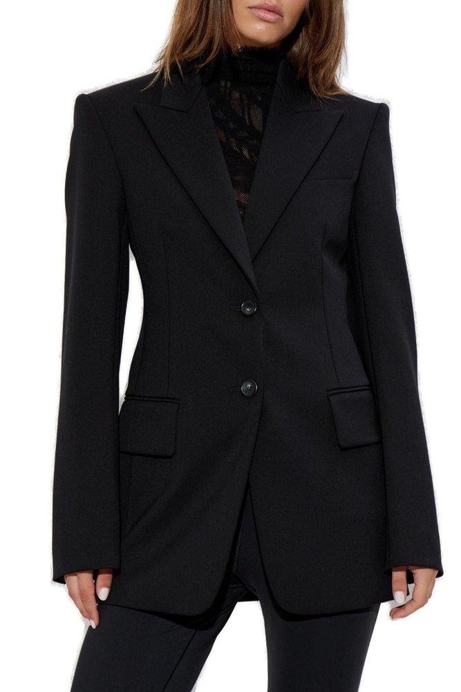 Sportmax Single-Breasted Long-Sleeved Blazer