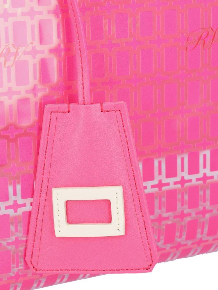 Roger Vivier Geometric-Printed Tote Bag