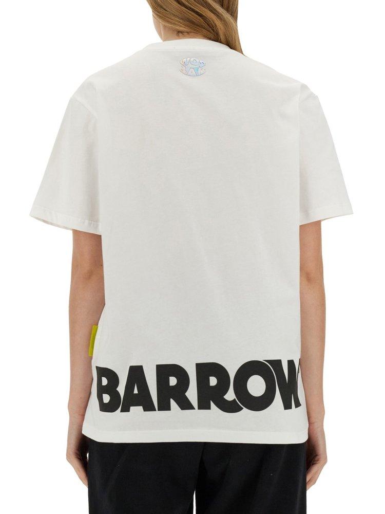 Barrow Logo Lettering Crewneck T-Shirt