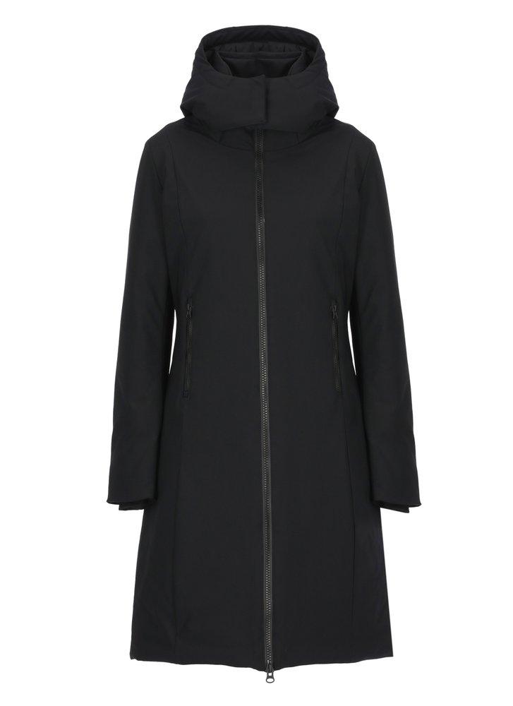 Save The Duck Zip Up Hooded Long Coat