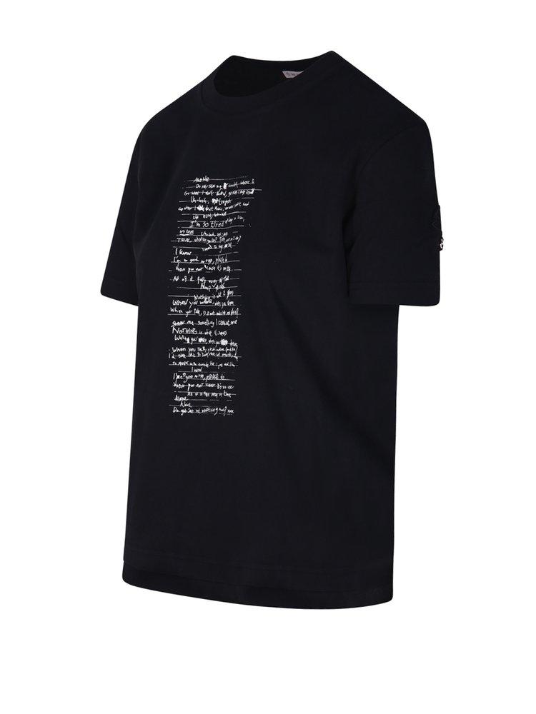 Moncler X Willow Smith Lyrics Printed T-Shirt