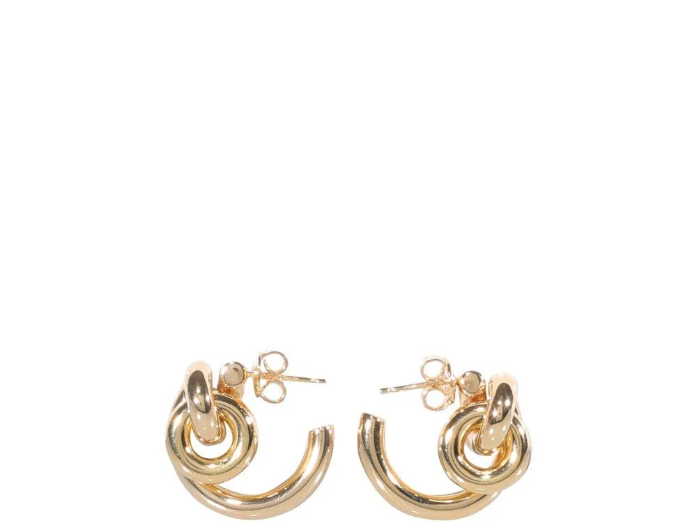 Bottega Veneta Loop Hook Earrings