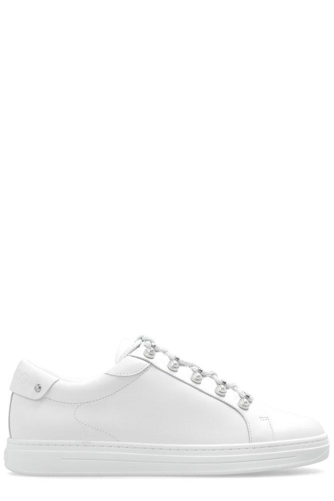 Jimmy Choo Antibes Embellished Low-Top Sneakers