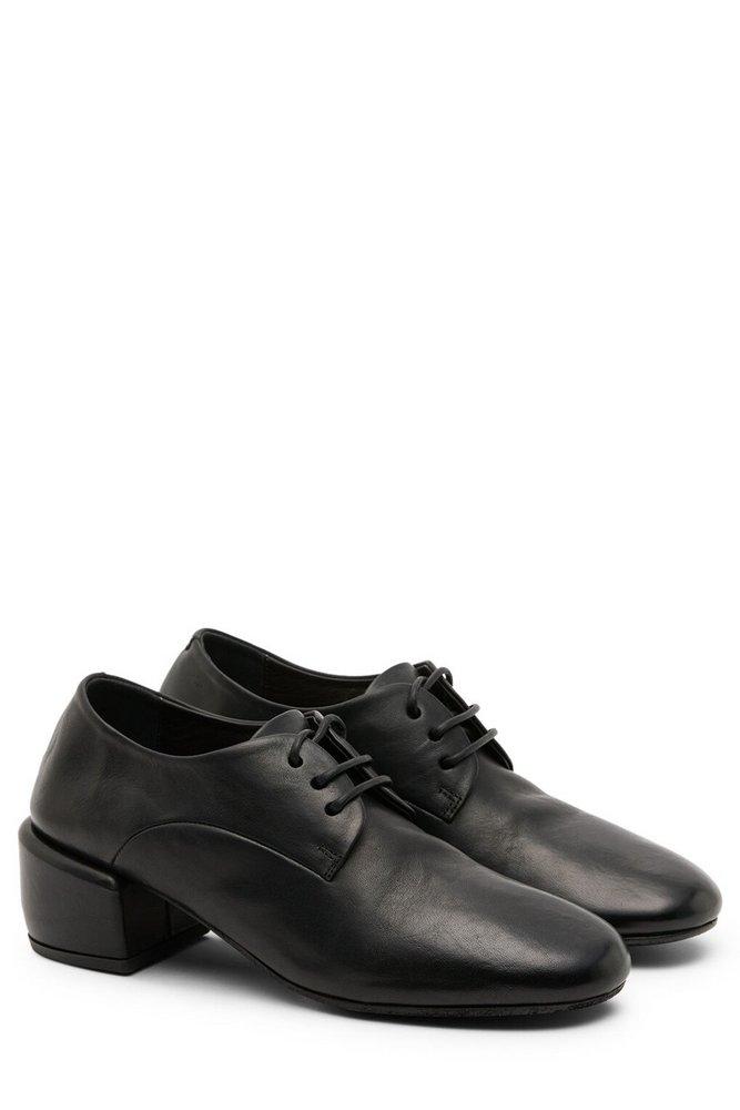 Marsèll Almond-Toe Lace-Up Oxford Shoes