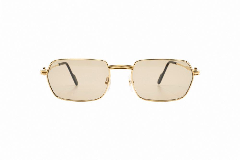 Cartier Rectangle Frame Sunglasses